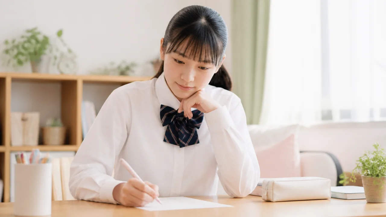 お父さんへの手紙を中学生らしく書くコツと例文集