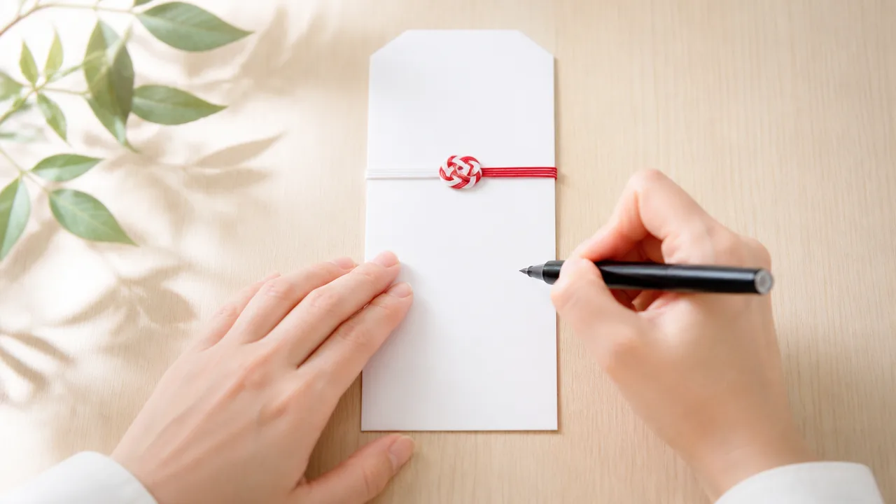 中袋なしの厄祓い・厄払い封筒の書き方|裏面と金額をやさしく解説