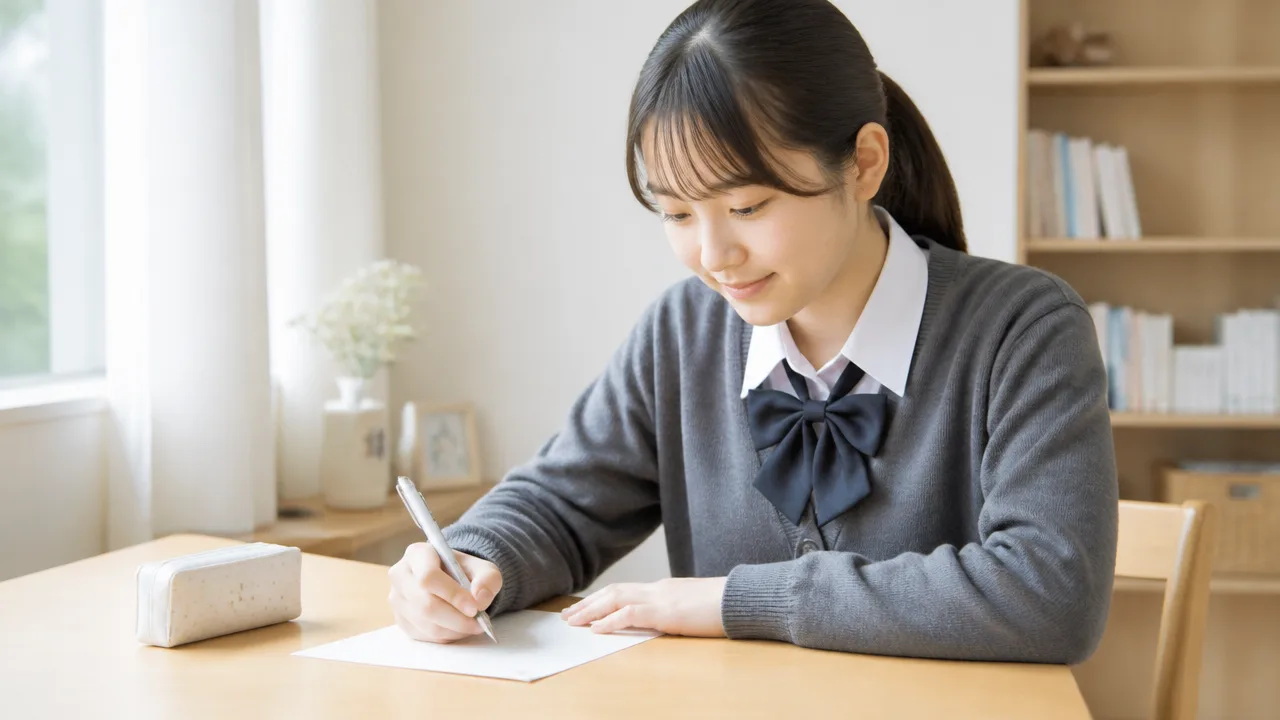 お父さんへの手紙を中学生らしく書くコツと例文集