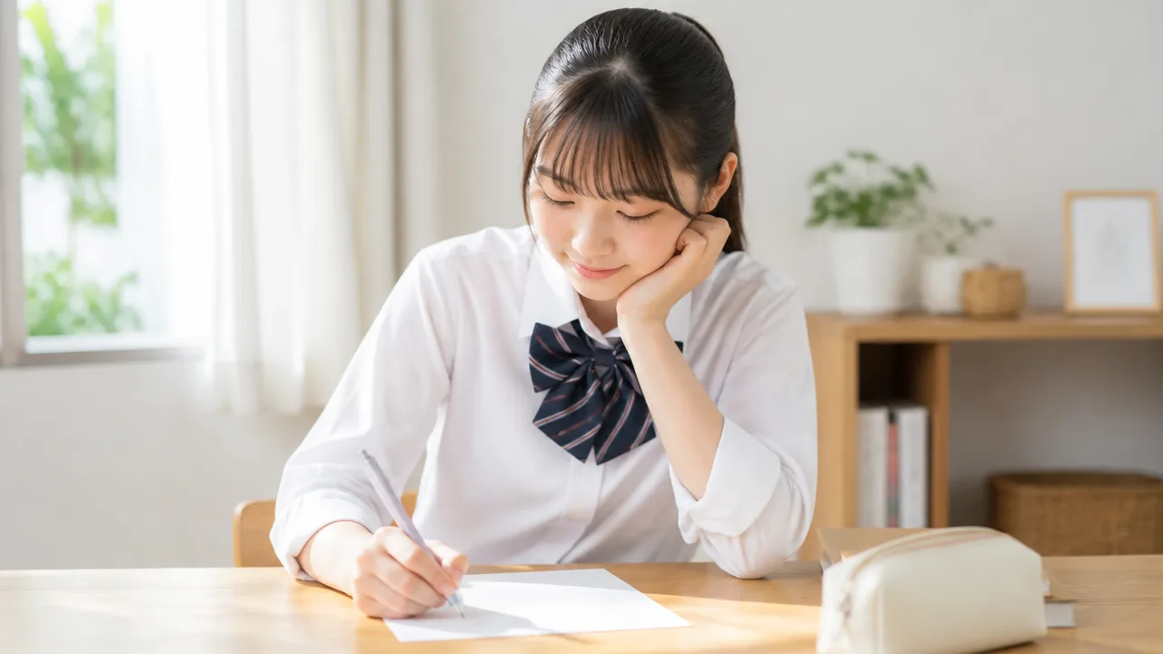 お父さんへの手紙を中学生らしく書くコツと例文集