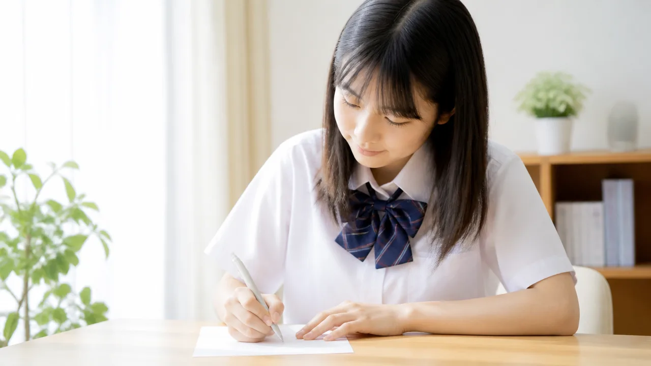 お父さんへの手紙を中学生らしく書くコツと例文集