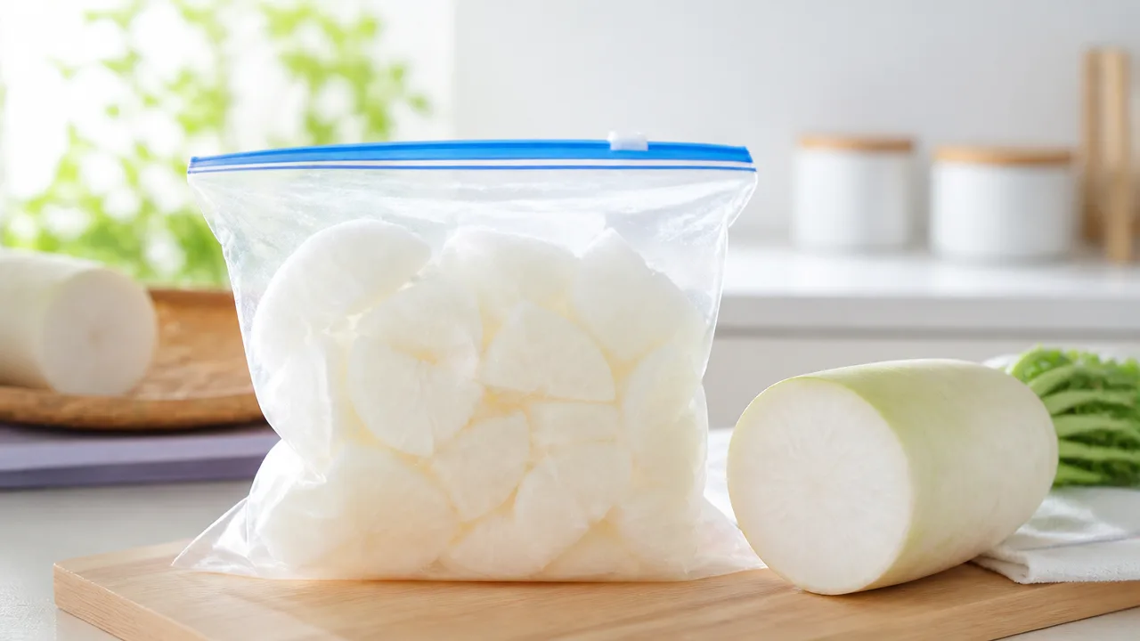 冷凍した大根がぶよぶよになる原因は?食感を守る保存と活用法