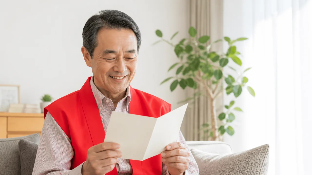 義父への還暦祝いメッセージ例文集|感謝が伝わる書き方とマナー