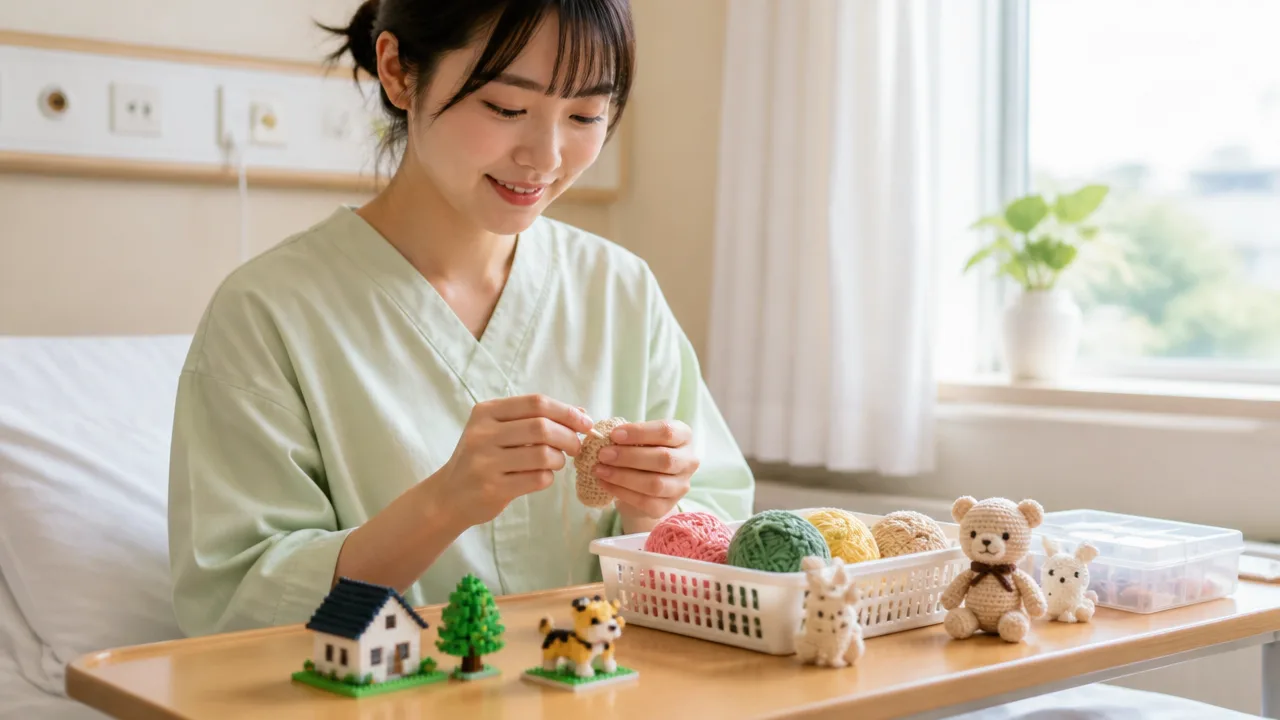 入院中の暇つぶしにおすすめの100均グッズ15選と選び方
