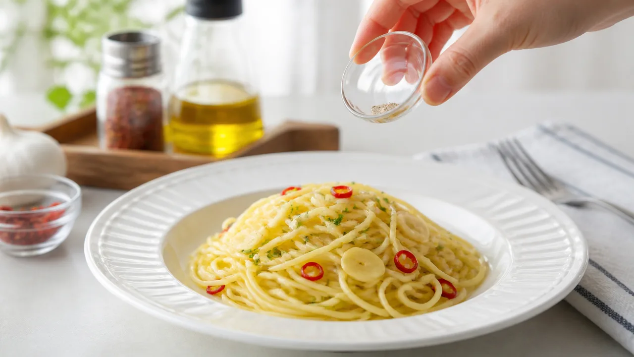 ペペロンチーノの味変に使える調味料12選｜簡単アレンジを紹介