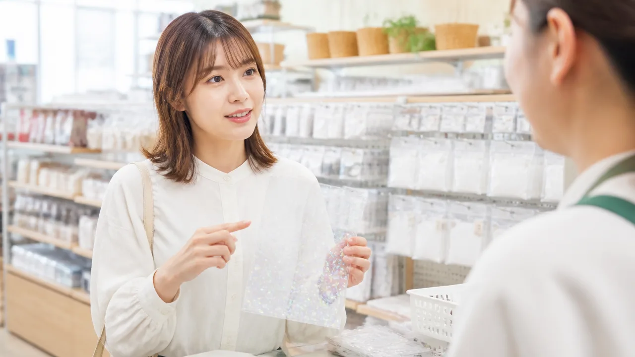 セリアのクリアホログラムシート売り場はどこ?探し方と在庫確認