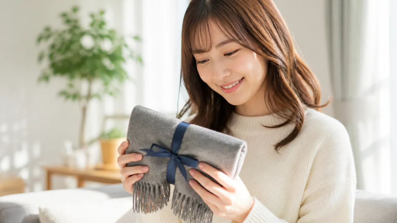 マフラーをプレゼントする意味は？女性心理と関係別の受け取り方