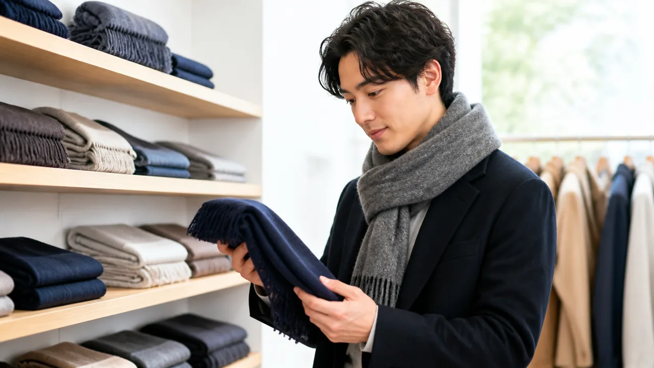 マフラーをプレゼントする意味は？女性心理と関係別の受け取り方