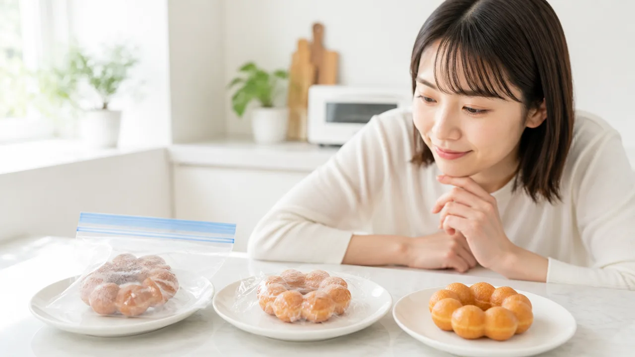ポン・デ・リングが固くなったら？おいしく戻す温め方と保存のコツ