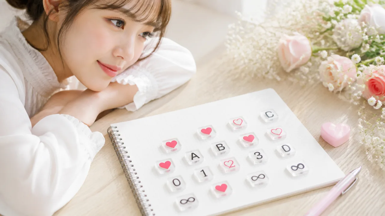 恋愛記号のアルファベット・数字一覧｜隠された意味と使い方