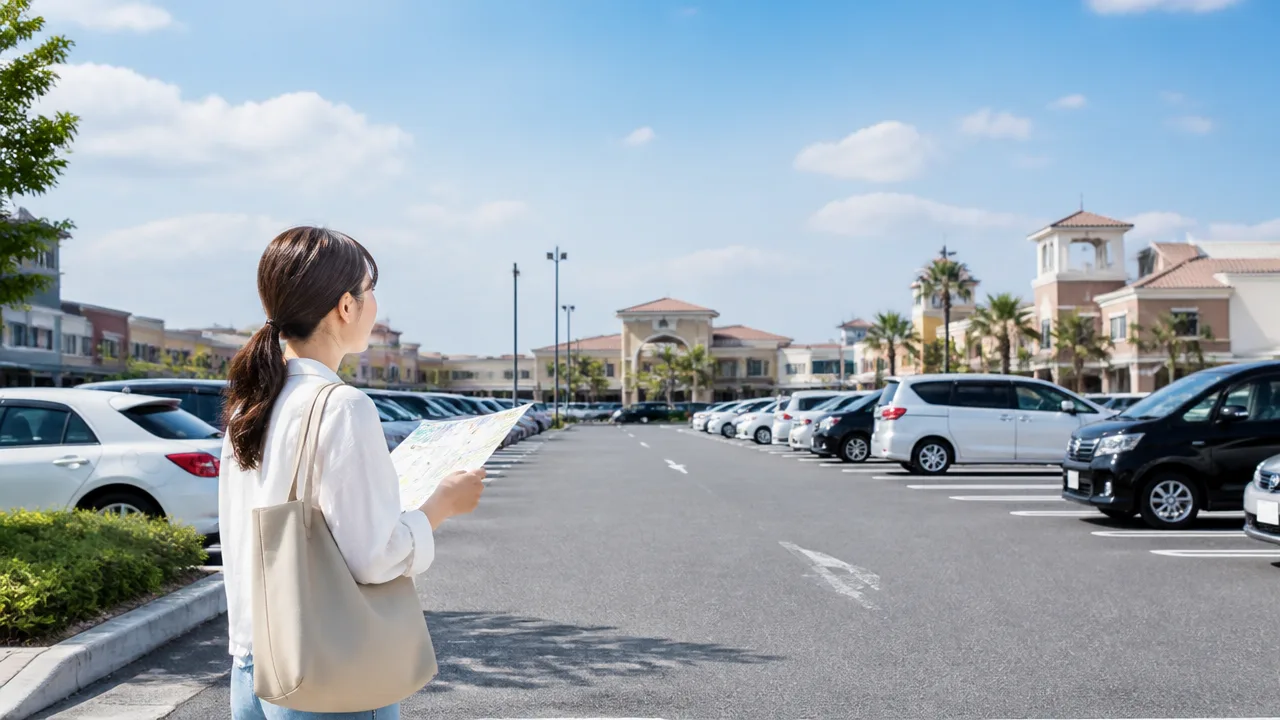 木更津アウトレット駐車場の裏ワザ|混雑回避とおすすめの場所