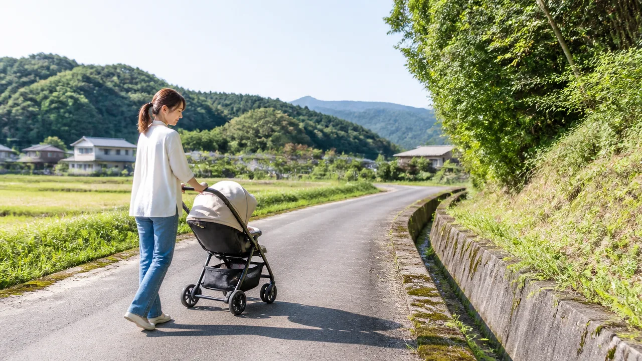 ベビーカーの必要性は?田舎暮らしで迷ったときの判断ポイント