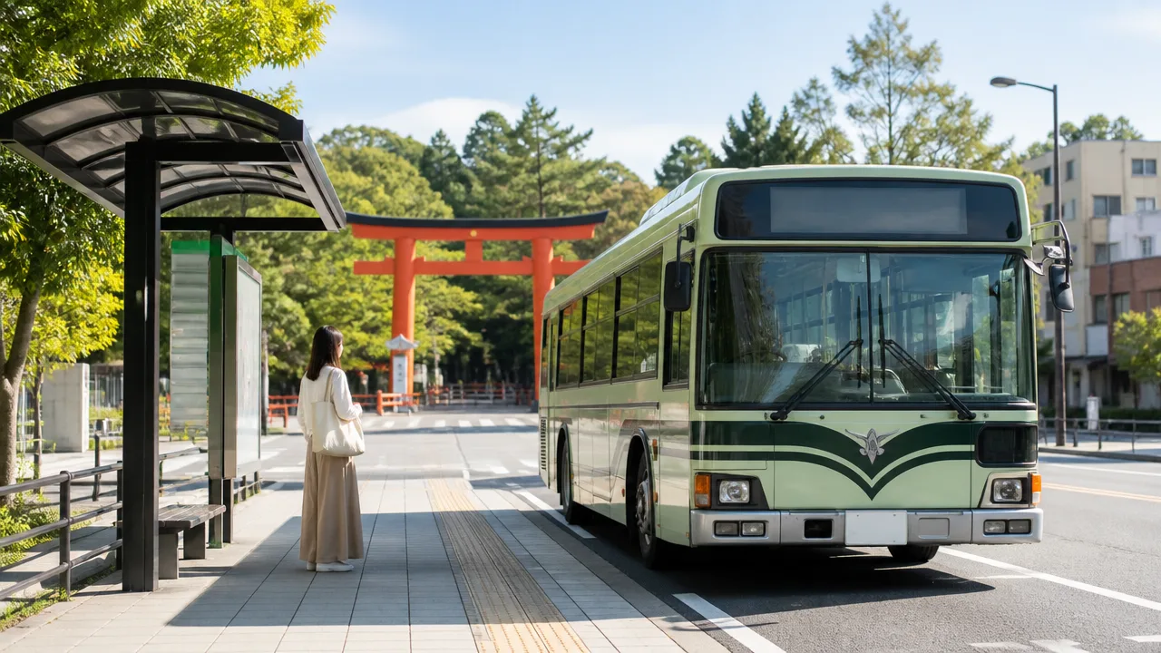 京都駅から上賀茂神社への行き方｜バス・電車の所要時間と料金