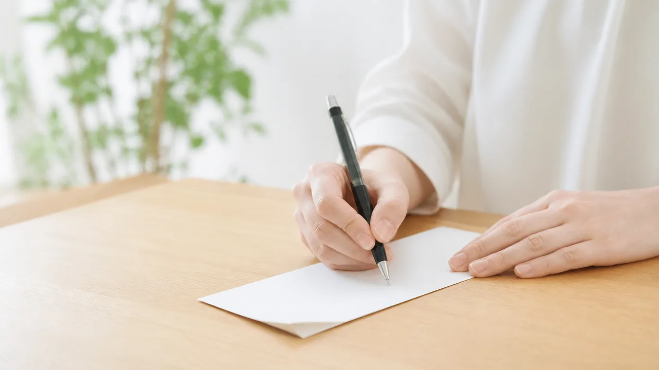 お見舞い封筒の閉じ方は？のり付けや「〆」の有無と基本マナー