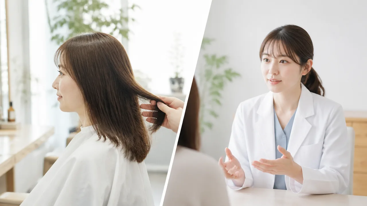 スライムが髪の毛についたときの取り方を状態別にやさしく解説