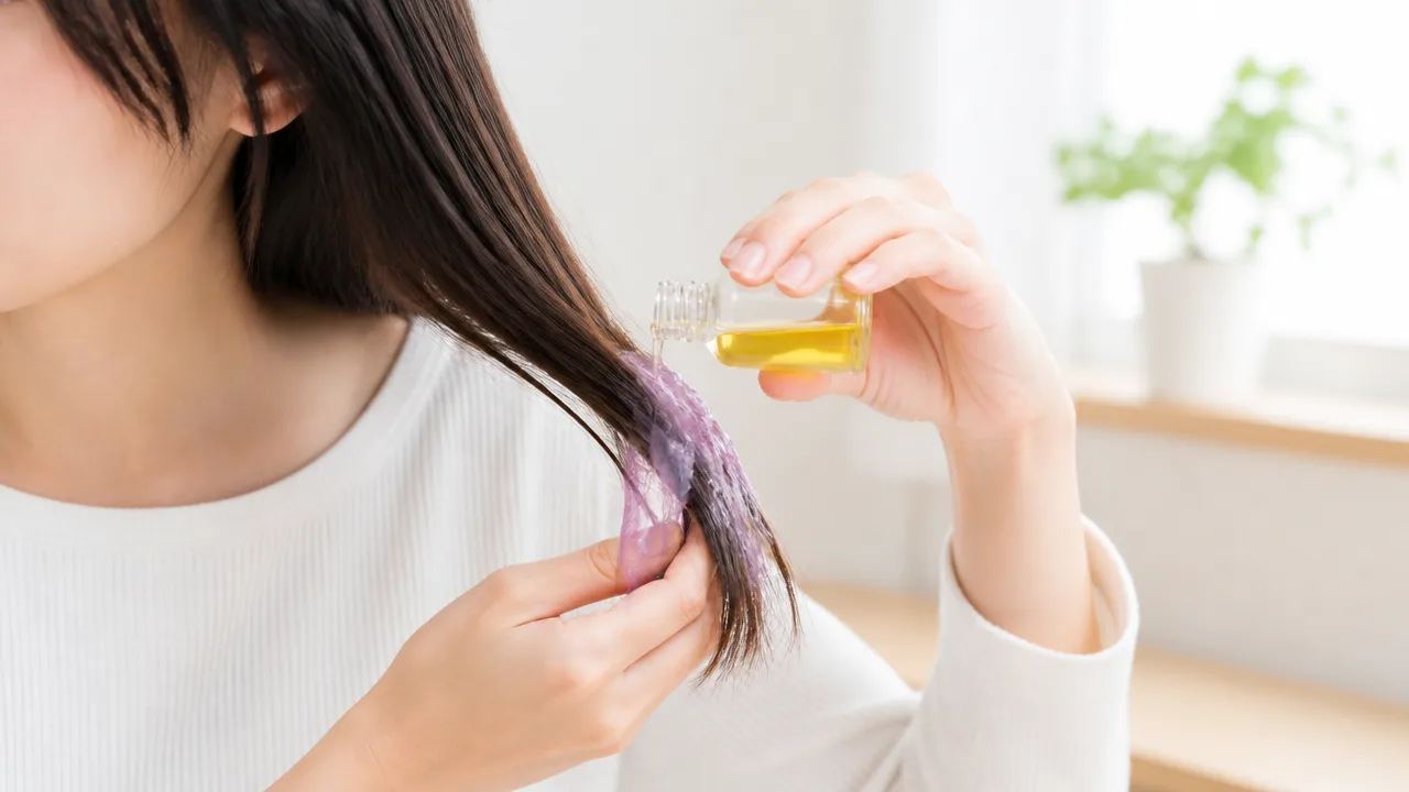 スライムが髪の毛についたときの取り方を状態別にやさしく解説