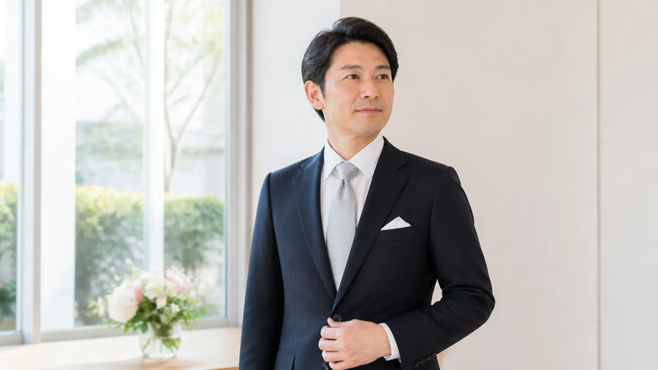 卒業式の来賓服装、男性は何を着る？40代のスーツ選びと基本マナー