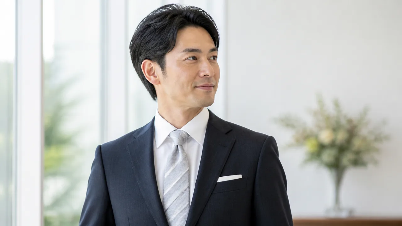 卒業式の来賓服装、男性は何を着る？40代のスーツ選びと基本マナー