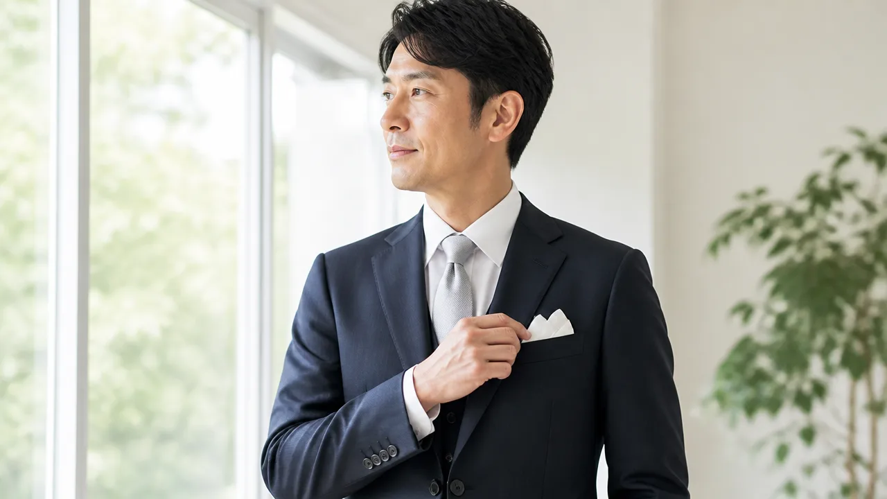 卒業式の来賓服装、男性は何を着る？40代のスーツ選びと基本マナー
