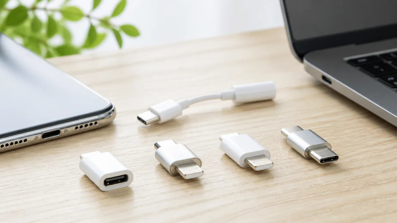 USB-C・Lightning変換は100均で買える?種類と選び方