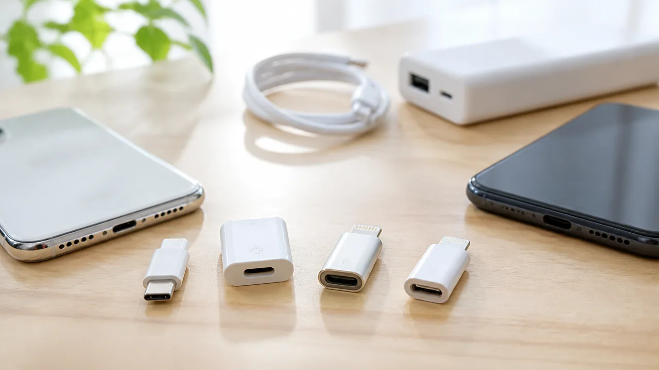 USB-C・Lightning変換は100均で買える?種類と選び方