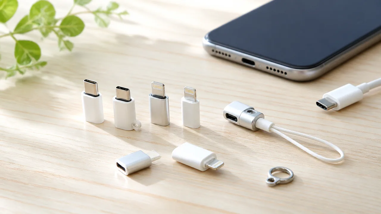 USB-C・Lightning変換は100均で買える?種類と選び方