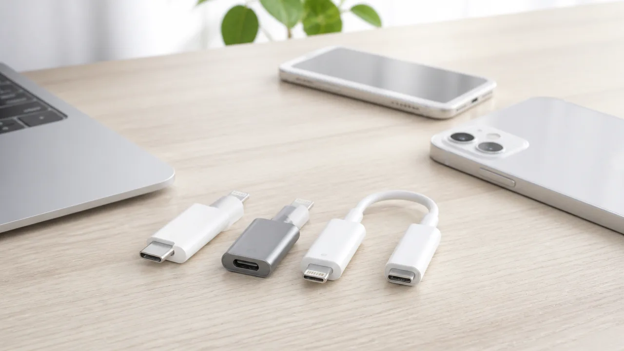 USB-C・Lightning変換は100均で買える?種類と選び方